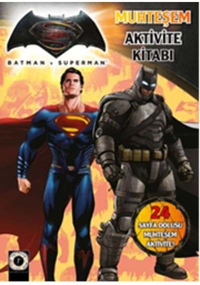 Batman ve Superman Muhteşem Aktivite Kitabı- Artemis Çocuk