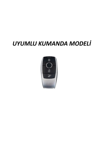 Mercedes Uyumlu Karbon Anahtarlık Anahtar Kabı Keychain