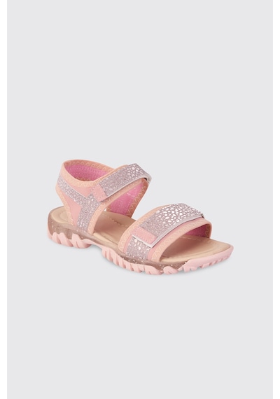 Panço Kız Çocuk Pembe Sandalet 2612gk10016