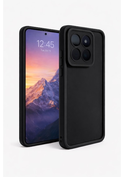 Mi 14t Pro Uyumlu Kamera Çıkıntılı Mat Silikon Telefon Kılıfı