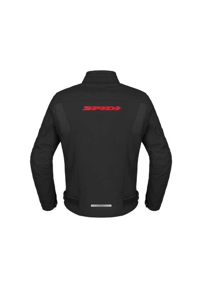 Spıdı Corsa Tex Yazlık Motosiklet Ceket Kırmızı - Siyah