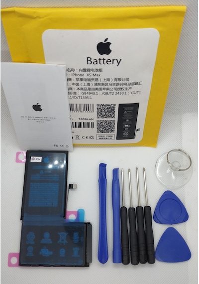 Apple Uyumlu iPhone Xs Max Batarya Pil Tamir Setidir