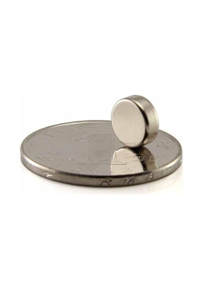 Dünya Magnet 100 Adet 8mm X 3mm Yuvarlak Güçlü Neodyum Mıknatıs Magnet