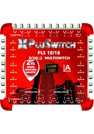 Santral Multiswitch 10/16 Sonlu Pluswitch Astracom