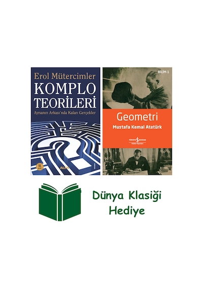 Komplo Teorileri + Geometri + Dünya Klasiği Hediye