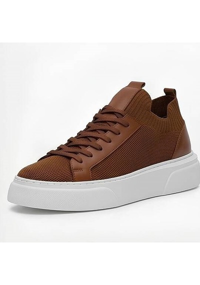 Daytex 1111-1 Erkek Full Triko Neolit Taban Sneaker Taba