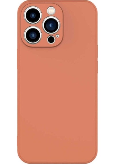 Apple Uyumlu iPhone 13 Pro Kılıf Zore Mara Lansman Kapak Turuncu