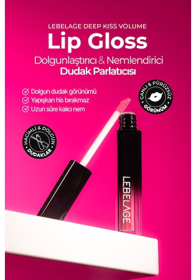 Lebelage Deep Kiss Volume Lip Gloss 302