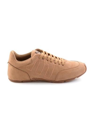 Bambi Camel Süet Kadın Sneaker K01791074072