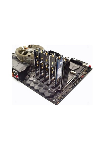 9143 M.2 Nvme Ssd Ngff To Pcie 3.0 X1 Adaptör Pcıe Ten Pcı-e 3.0 1x Destekli Yalnızca M.2 Pcı-e M Ke