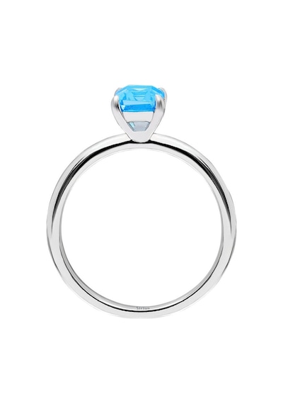 Sirius Oktagon Kesim Mavi Topaz Tektaş Yüzük 0831R0021