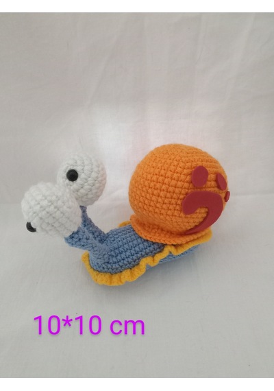 Amigurumi Oyuncak Gary Salyangoz