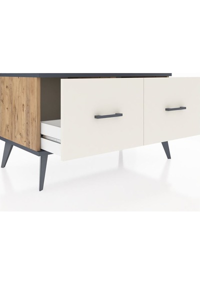 Hyperion Şifonyer 2 Çekmeceli 88x44x48 Çam-antrasit/aytaşı Antrasit/aytaşı Hyperion Şifonyer 2 Çekmeceli 88x44x48 Çam-antrasit/aytaşı Antrasit/aytaşı