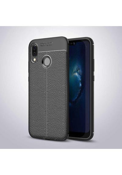 Huawei P20 Lite Kilif Antisok Silikon Kapak Kilif +Esnek Nano Cam 549404863