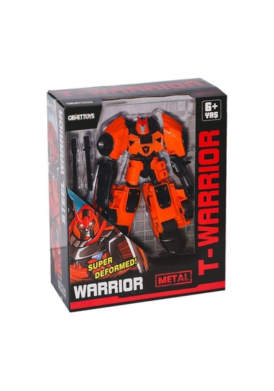 Mey İthalat Lj1654 Metal Dönüşebilen Robot -gepettoys
