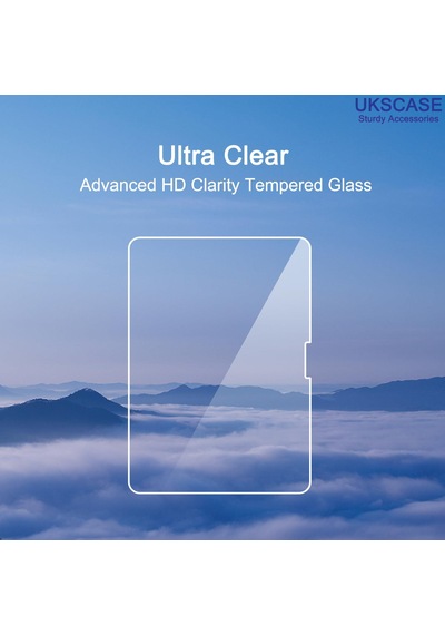 Ukscase Apple Uyumlu iPad Air 11 6. Nesil 2024 11'' Temperli Cam Ekran Koruyucu 2 Adet