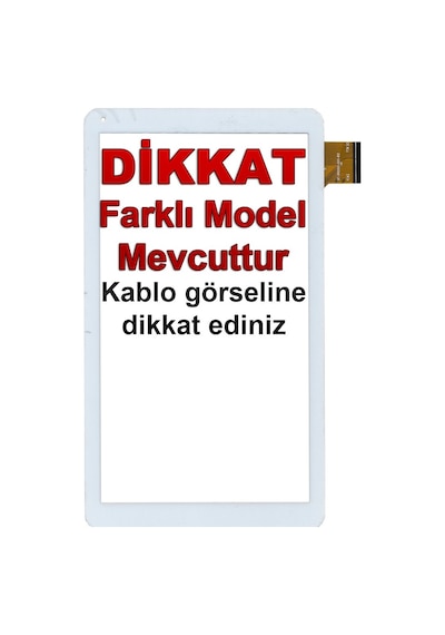 Jedi M101015 Dokunmatik Beyaz - Model 3