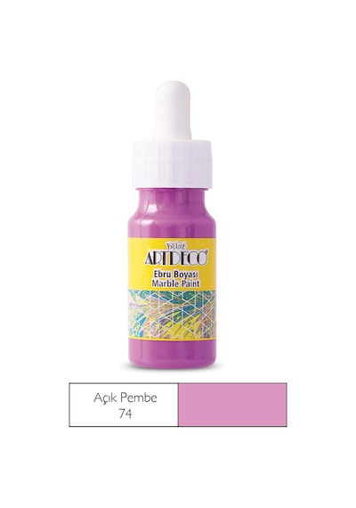 Artdeco Ebru Boyası 30Ml - Açık Pembe