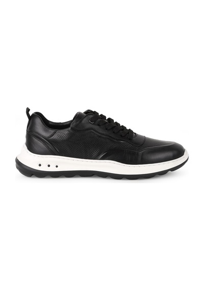 Lbr H1001 Erkek Deri Casual Ayakkabı Siyah