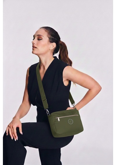 Louisiana Polo Bolsas Çapraz Askılı Kadın Çanta Yeşil 1106 Yeşil