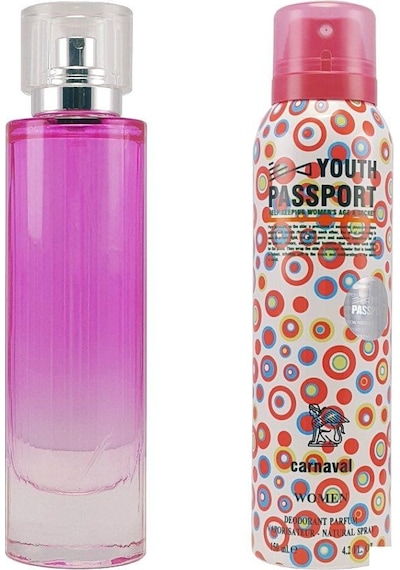 Youth Passport Carnaval Kadın Parfüm EDP 75 ML + Deodorant 150 ML
