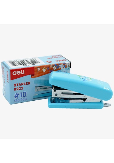 Deli 0222 Mini Zımba Makinesi No:10 15 Sayfa