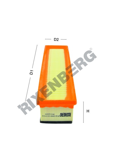 Rxa 5162/1 Renault Kango Clıo Iı 1.5dcı 01 Hava Filtre 1-8200023480-c3875-lx1258