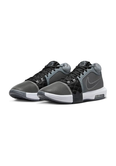 Nike Lebron Witness Vııı Mens Basketball Shoes Erkek Basketbol Ayakkabısı Gri Gri