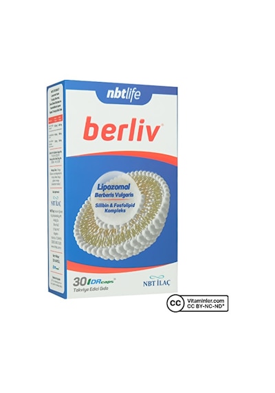 Nbt Life Berliv Lipozamal Berberin 30 Kapsül