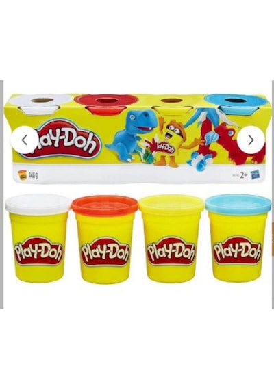 Playdoh Oyun Hamuru 4 Lu 448 Gr Mavi