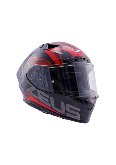 Agv Zeus Zs-826 Motosiklet Kaskı Kırmızı - Siyah
