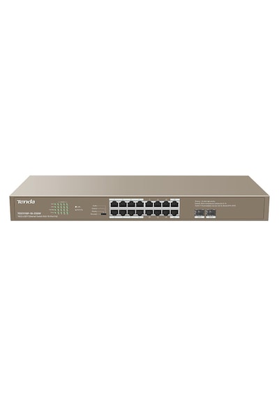Tenda TEG1118P-16-250W 16 Port 10/100/1000 Mbps Poe Switch