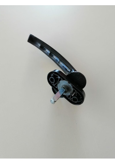 PVC PENCERE KOLU PLASTİK SİYAH