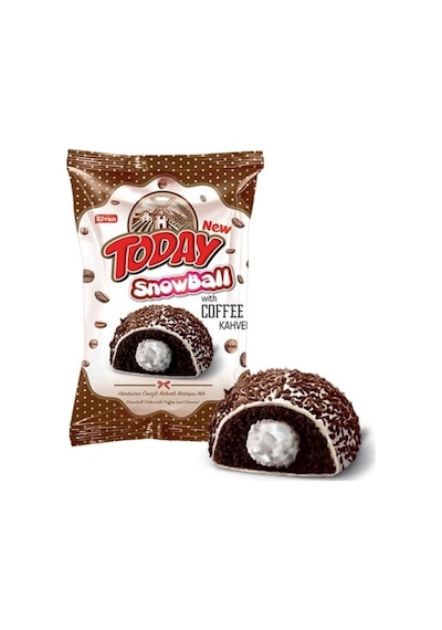 Today Snowball Kahveli Kek 35 Gr. 24 Adet  (1 Kutu)