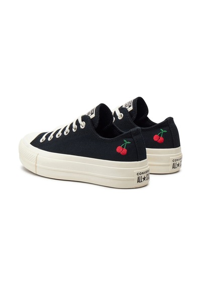 Converse Ctas Lıft Cherry Kadın Ayakkabı A08862c A08862c Siyah Siyah