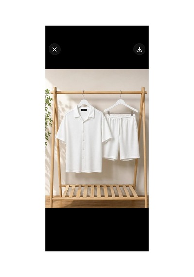 Mcz Slim Fit Bürümcük Kumaş Erkek Takımı Beyaz