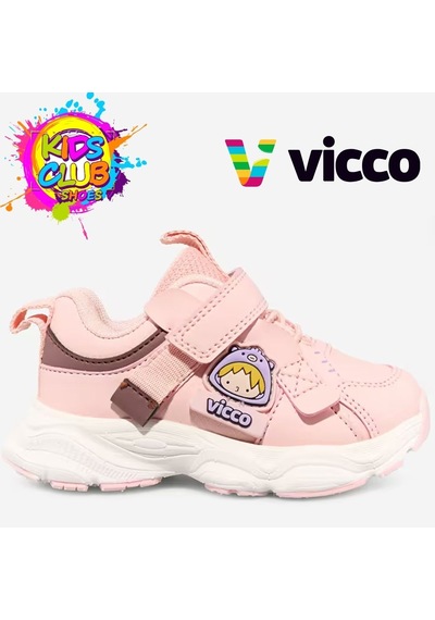 Vicco Flika Ortopedik Çocuk Spor Ayakkabı Pudra