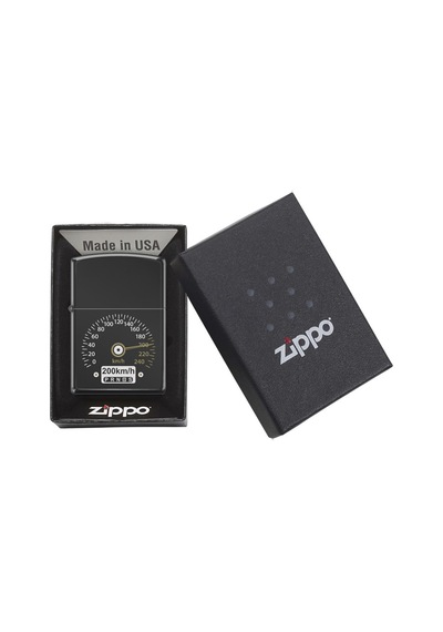Zippo Speedometer Design Çakmak - 24756-062674 Siyah