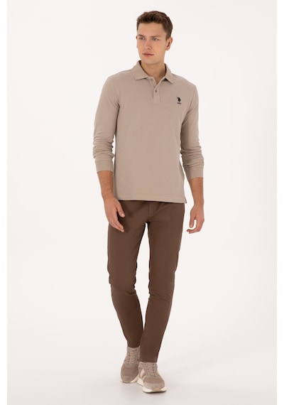 U.s. Polo Assn. Erkek Coconut Pantolon Kanvas-chino 50316835-vr153 Coconut