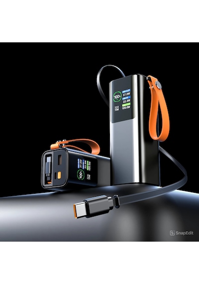 Shaza Nexa Serisi 20.000 Mah 100w Kule Tipi Powerbank - Gri