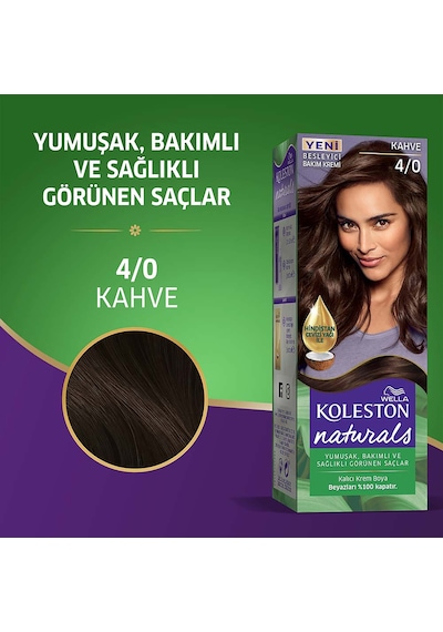 Koleston Naturals Saç Boyası 4.0 Kahve