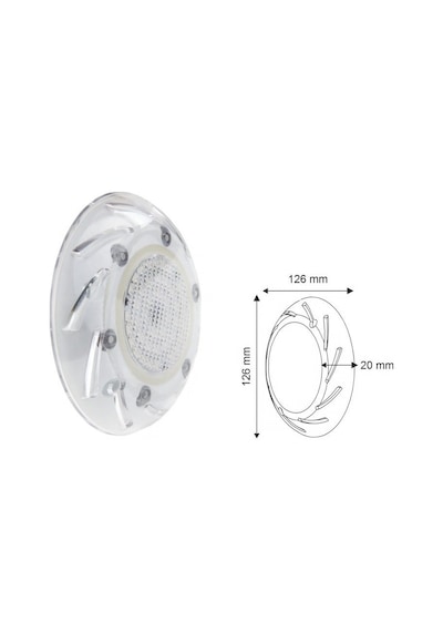 Gün Işığı Sıva Üstü Mini Led Havuz Lambası