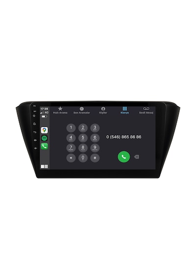 Skoda Fabia Android Multimedya Sistemi 2014-2018 Crv-4818xaa 9"