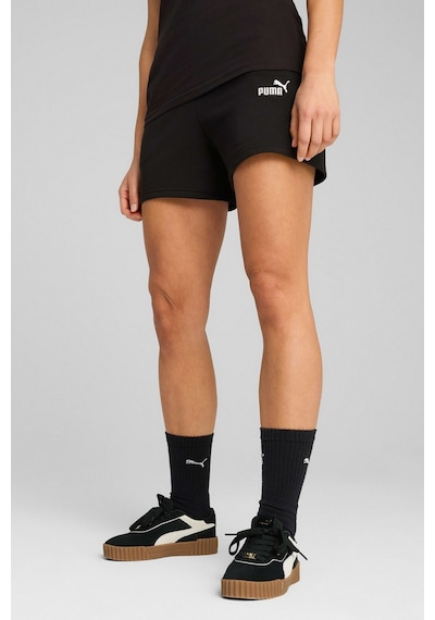Puma Ess Small No. 1 Logo 5'' Siyah Kadın Şort Siyah