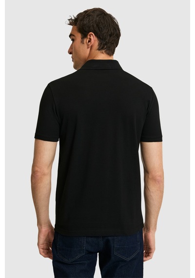 U.s. Polo Assn. Erkek Siyah Tişört Basic 50322347-vr046