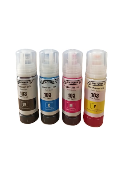 Epson Ecotank 103 Uyumlu Mürekkep Set 4x70ml