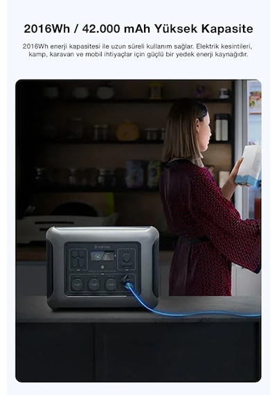Taşınabilir Güç İstasyonu 4000 Watt