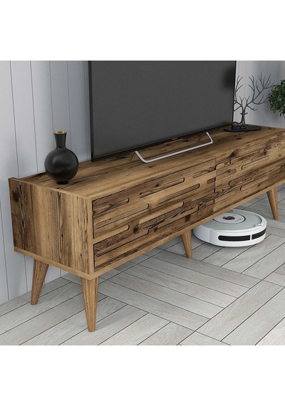 Variant Valensiya 140cm Tv Ünitesi - Ceviz / Ceviz
