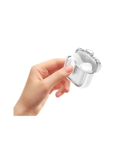 More Tr Air-pods 4 Kılıf Kenarları Renkli Şeffaf Dilimli Silikon Airbag 40 Kılıf-şef
