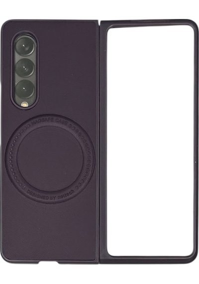 Nettech Samsung Galaxy Z Fold 4 Uyumlu Nt-n036 Arka Koruma Kılıf - Yeşil Yeşil